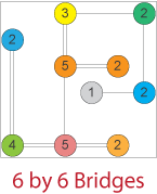 Free printable Hashiwokakero (Build Bridges) puzzles that will test ...