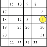 printable Numbrix logic puzzles for kids and adults