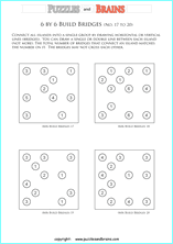 printable logic and iq puzzles for math students and people who love brain teasers	