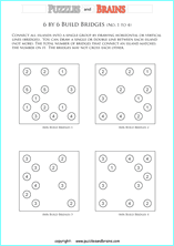 printable logic and iq puzzles for math students and people who love brain teasers	