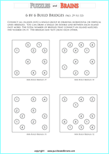 printable logic and iq puzzles for math students and people who love brain teasers	