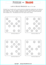 printable logic and iq puzzles for math students and people who love brain teasers	