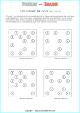 printable logic and iq puzzles for math students and people who love brain teasers	