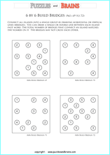 printable logic and iq puzzles for math students and people who love brain teasers	