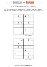 printable sudoku puzzles