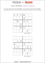 printable sudoku puzzles