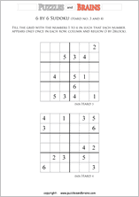 printable sudoku puzzles