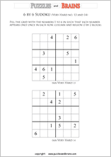 printable difficult Sudoku puzzles