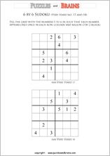 printable difficult Sudoku puzzles