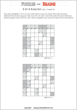 Printable Kakuro addition math puzzles for kids and adults that boost your math skills