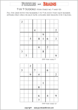 printable very difficult level 9 by 9 Sudoku puzzles